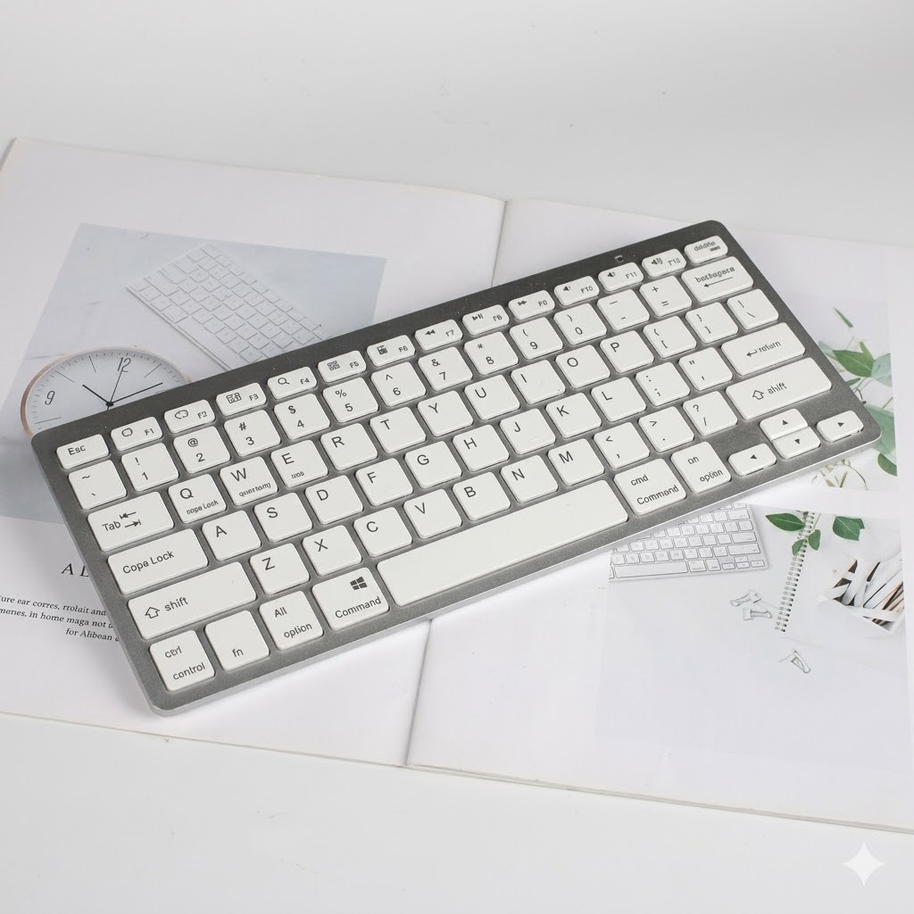 China Teclado Sem Fio 203 Ultra Slim Wireless Keyboard