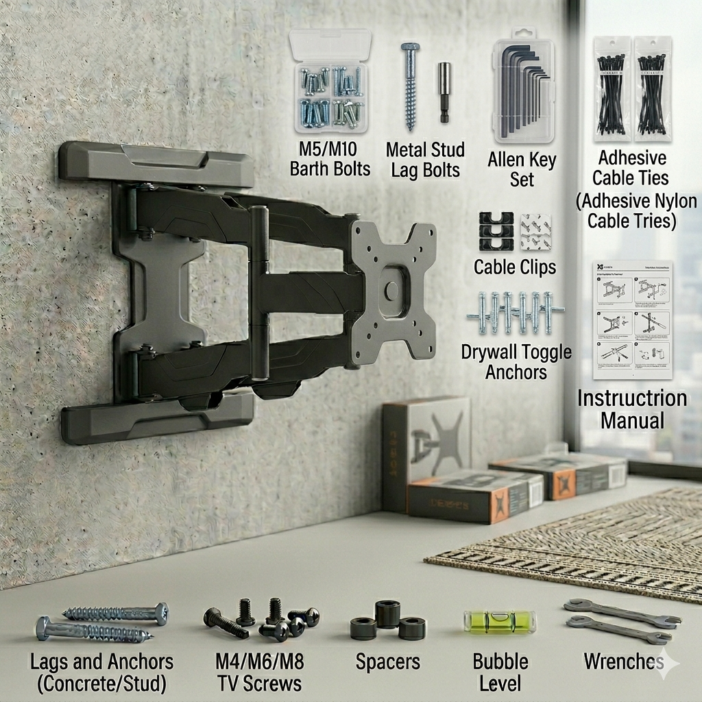 LED TV Wall Mount Bracket 14"–43" - Image 4