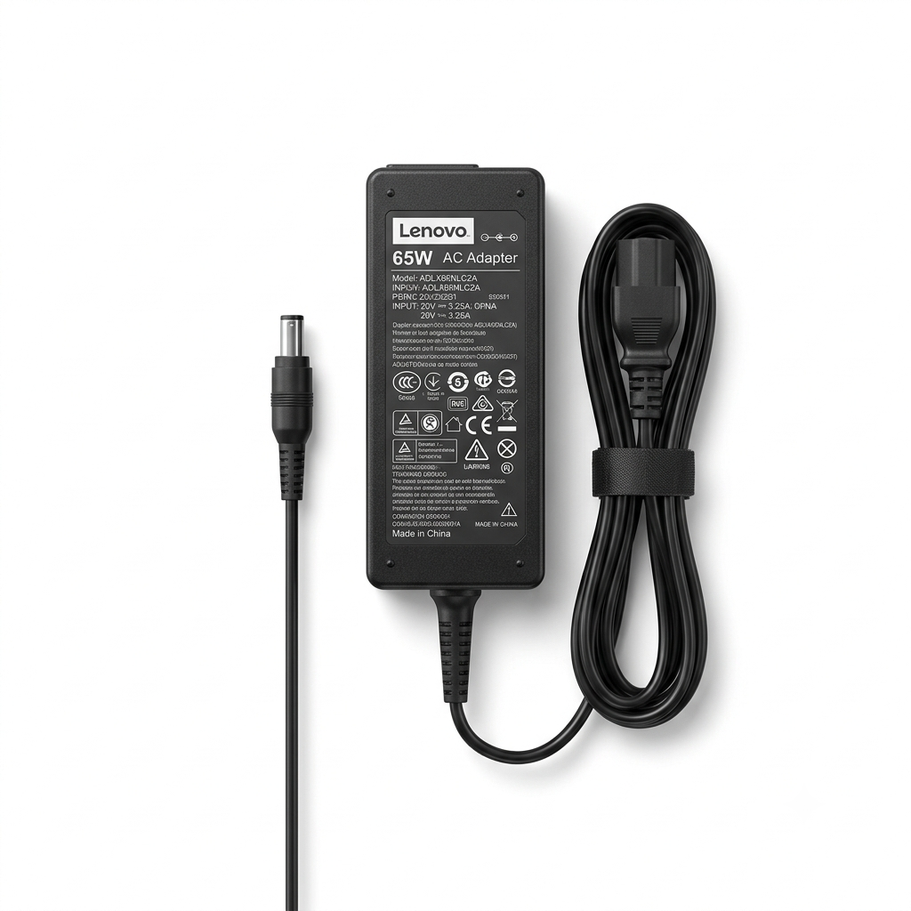 Lenovo 65W Branded Laptop Charger – New Pin Adapter - Image 2