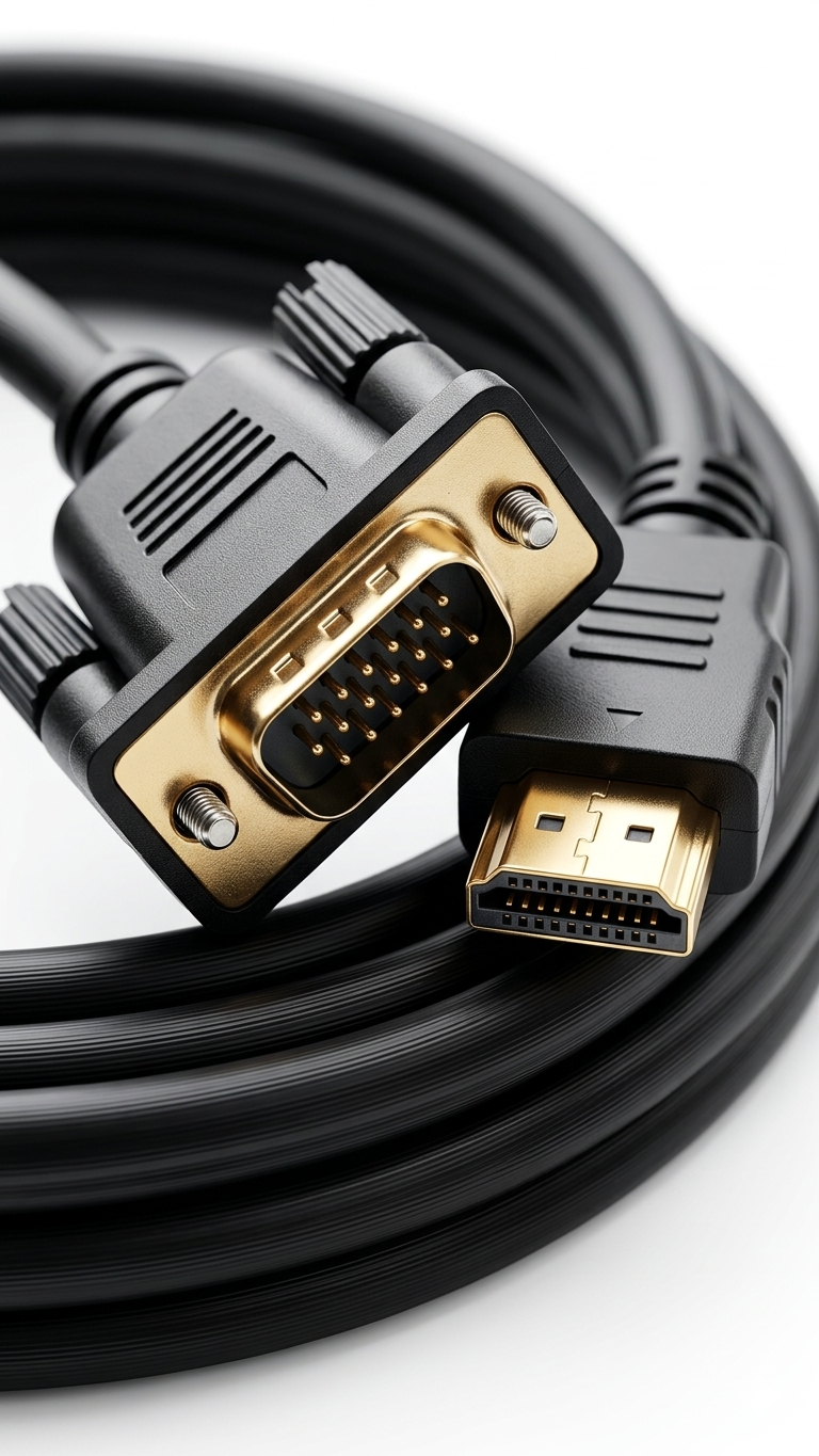 VGA to HDMI Cable – Video Converter Cable for PC, Laptop, Monitor & HDTV - Image 3