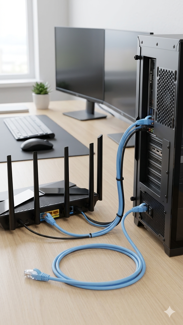 Cat 6 Patch Cable 1.5 Meter – High-Speed Ethernet LAN Network Cable - Image 3