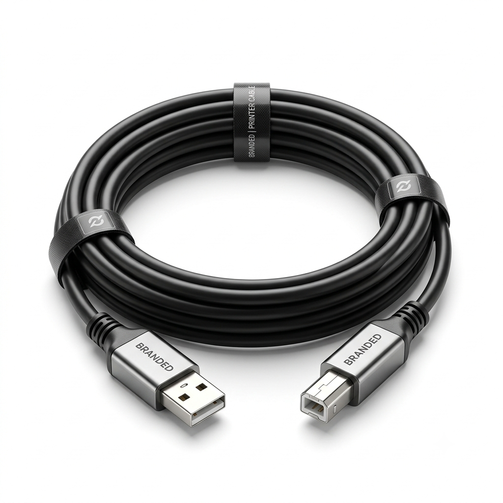 Branded USB Printer Cable