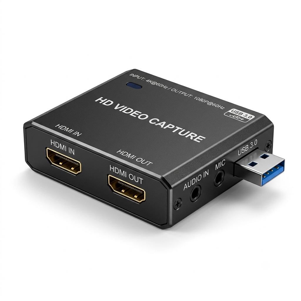 HD TV Video Capture Device – USB HDMI Video Capture Card