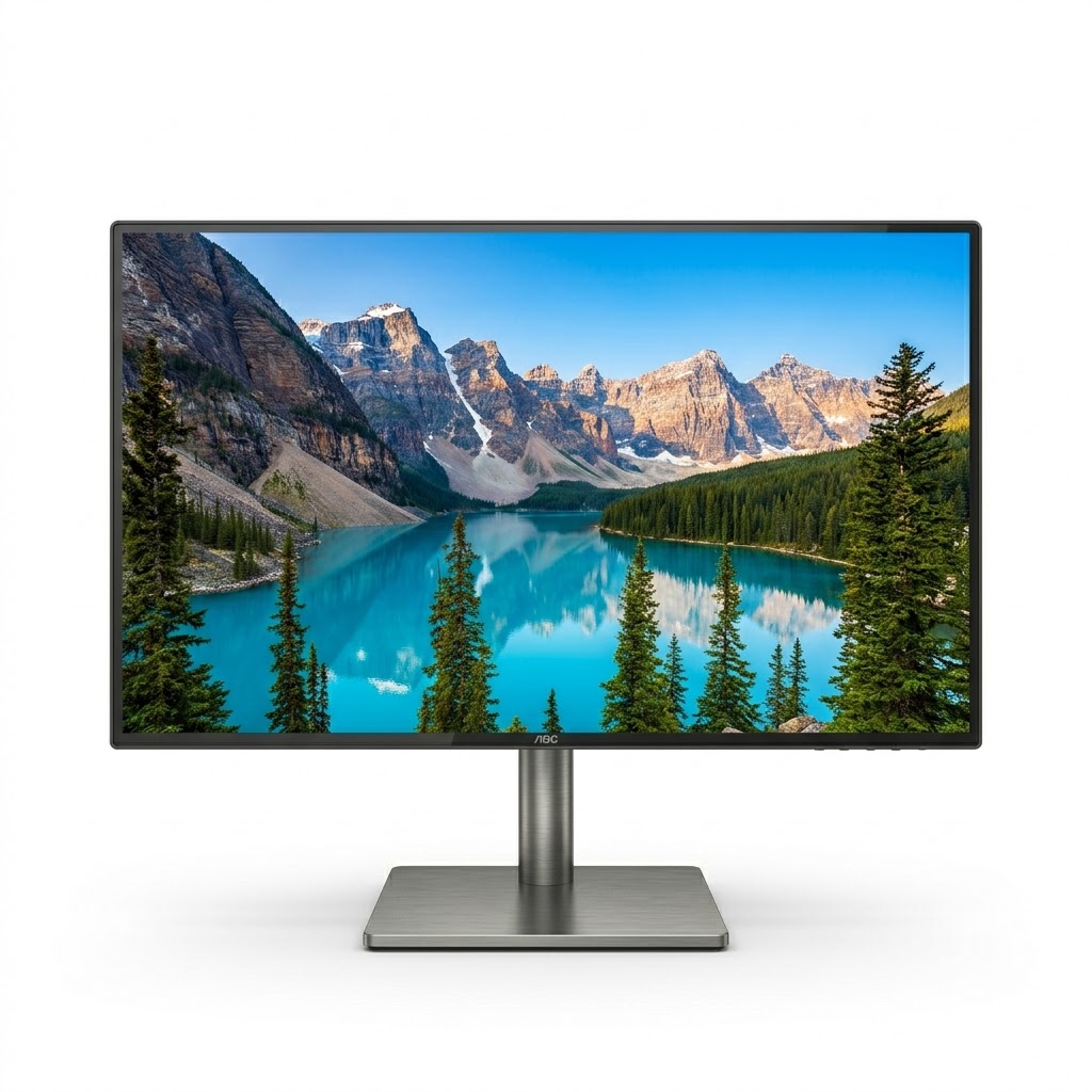 AOC 24-Inch Borderless LED Monitor