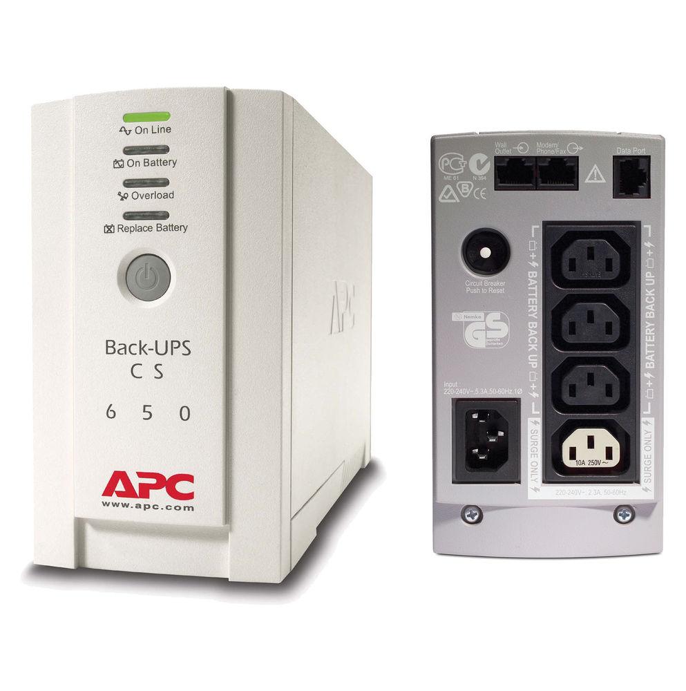 APC Back-UPS CS 650VA International Version (230V) UPS - Image 2